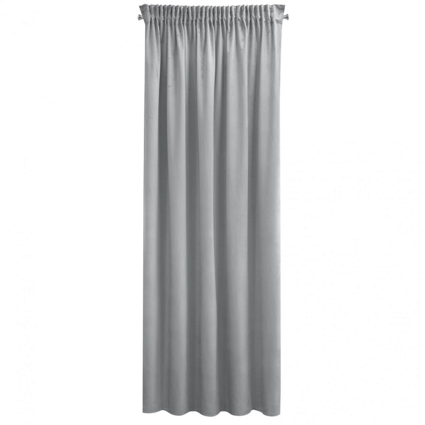 Zasłona 140 x 270 Dekoracyjna Pierre Cardin Sibel Szary