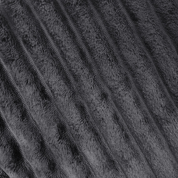 Blanket 200 x 220 Microfiber Stamped Stripes Nuvio 03