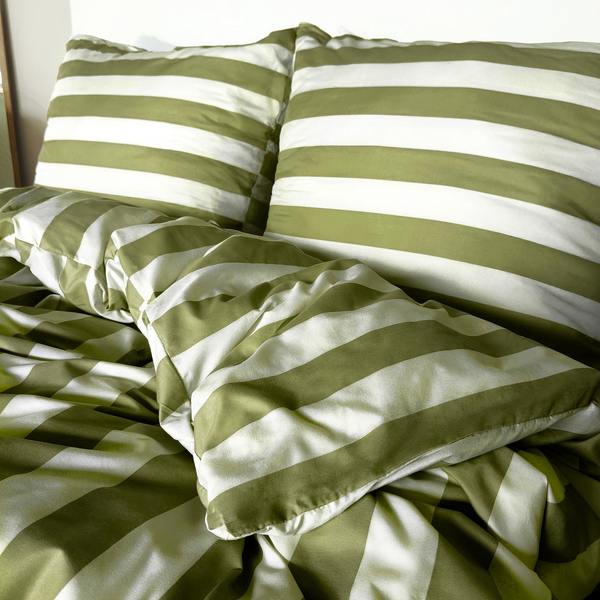 Pościel 140 x 200 2cz Mikrofibra w Pasy Eusebia Home 08