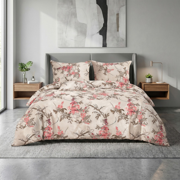 Pościel 140 x 200 2cz Satyna Bawełniana nr A1897