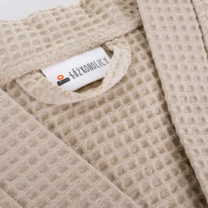 Szlafrok Gofer Bawełna Unisex Vizzy L 02 Beż
