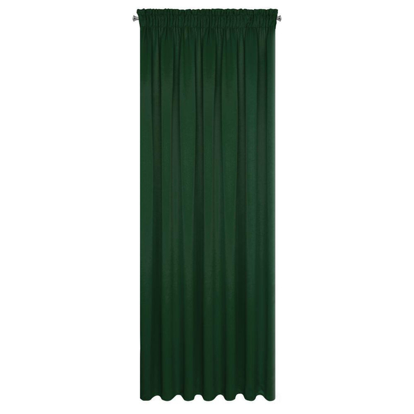 Blackout Logan Tape Curtain 140 x 270 Green