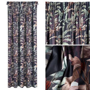 Zasłona Velvet Nikol Na Taśmie 140 x 270 Grafitowy