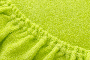 Terry sheet with elastic 052_D Lime 70x140