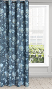 Zasłona 140 x 250 Design91 Welwet Andy C.Niebieski