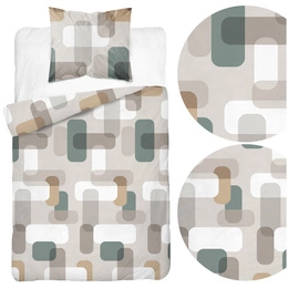 Pościel 140 x 200 2cz Asti Satynowa Bawełna 5487A