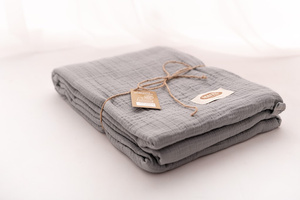 240 x 210 Decorative Muslin Bedspread 44