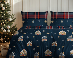 Bedding 220 x 200 3pc Vicenza Cotton pattern 5816A