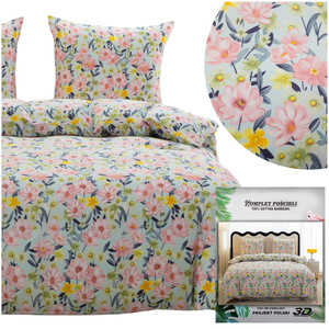 Bedding 160 x 200 4pcs Satin Maria 3097