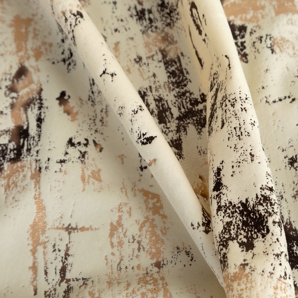 Zasłona 140 x 250 Dekoracyjna Velvet Tonia Krem