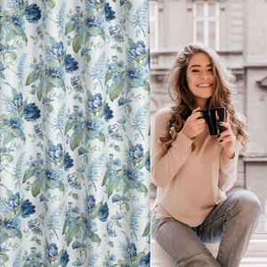 Curtain 140 x 250 Decorative Splits Alva Bi+Ni