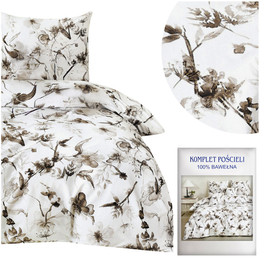 Bedding set 200 x 220 3 pcs Cotton Satin no. A1744