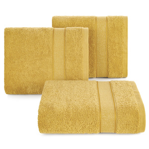Bath Towel 70 x 140 Liana 12 Mustard