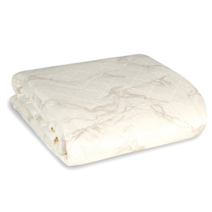 Quilt 200 x 220 Quilted Velvet Luiz6 Cream+Gold