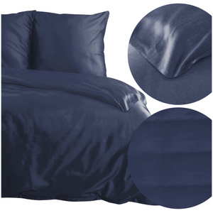 Pościel 160 x 200 3cz Satynowa Nova3 C.Granat