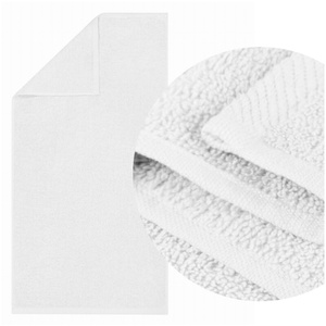 Towel 100 x 150 Cotton Bari 500g/m2 White