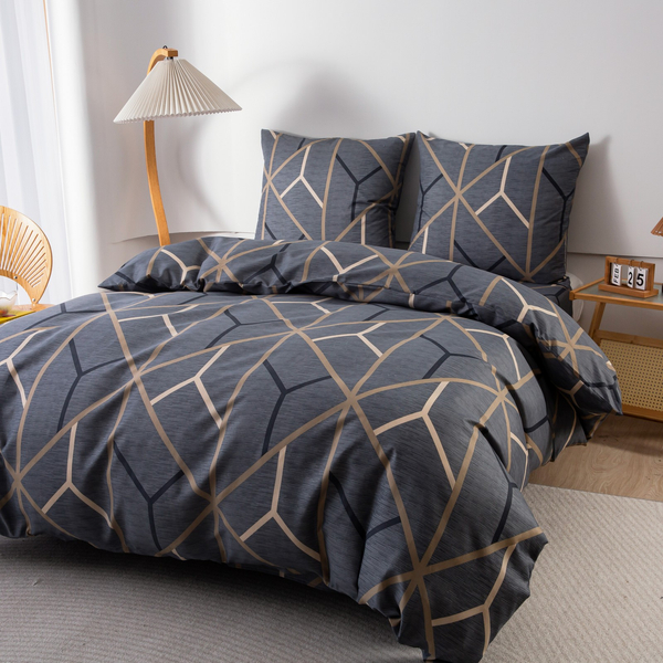 Pościel 220 x 200 3cz Gładka Eusebia Home 26