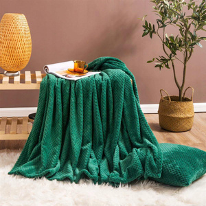 Blanket 200 x 220 Microfiber Jacquard Monte Bottle