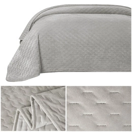 Narzuta 200 x 220 Tłoczona Welurowa Tommaso 02