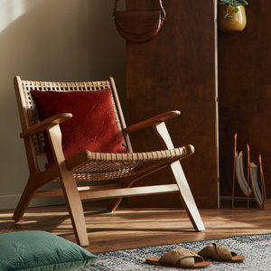 45 x 45 Decorative Velvet 58B Brick Pillowcase