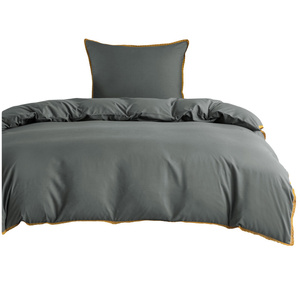 Bedding 140 x 200 2pcs Smooth with Lace Brandon 06