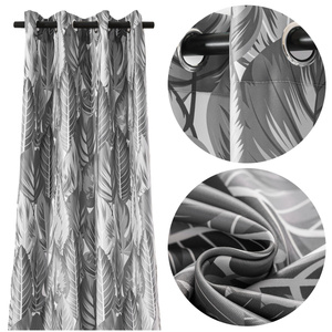 Curtain 140 x 250 Decorative Blackout Leni 05 P