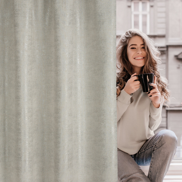 Zasłona 140 x 280 Dekoracyjna Taśma Blanka Natur