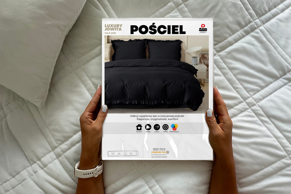 Pościel 140 x 200 2cz z Falbaną Luxury Jowita 01