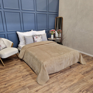 Bedspread 200 x 220 Herringbone Velvet Caden 09