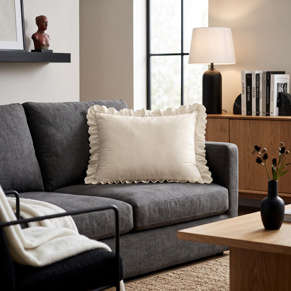 Poszewka 50 x 60 z Falbaną Luxury Jowita 04