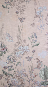 Zasłona 140 x 250 Dekoracyjna Elma Róż+Ziel