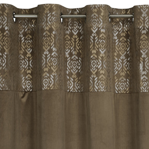 Curtain 140 x 250 Decorative Liza Beige+Gold