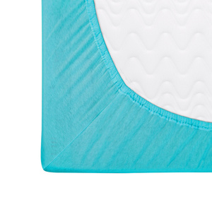 Jersey sheet with elastic 011_D Turquoise 140x200