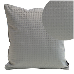 Decorative Velvet Pillowcase 40 x 40 AMELIA Silver