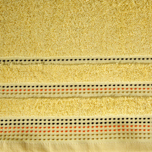 Ręcznik 30 x 50 Bawełna Pola 02 500 g/m2 Żółty