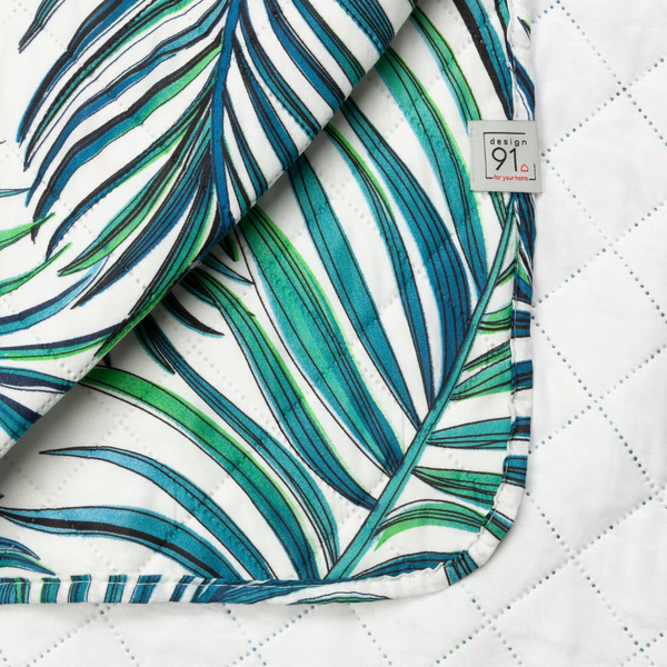 Bedspread 200 x 220 Design91 Quilted Palms 02