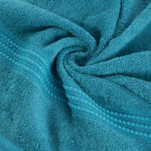 Ręcznik 50 x 90 Kąpielowy Bawełna Mela 10 Turkus
