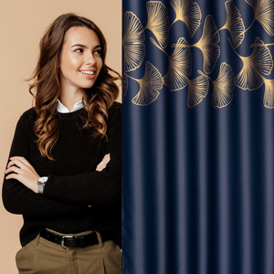 Ready-made Curtain 140 x 250 Harmony Splendor Pomegranate