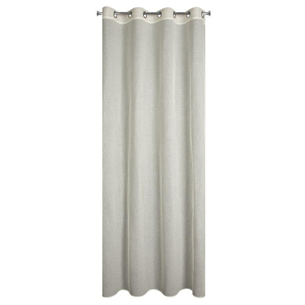 Curtain 140 x 250 Decorative Darla Natur Splits