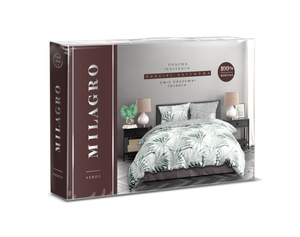 Bedding 220 x 200 3 pcs Satin Milagro Verde 004