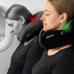 Poduszka Podróżna Rogal Memory z Kapturem Comfy 02