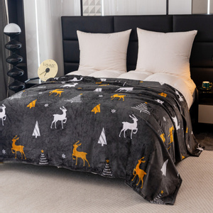 Blanket 160 x 200 Microfiber Christmas Donato 01