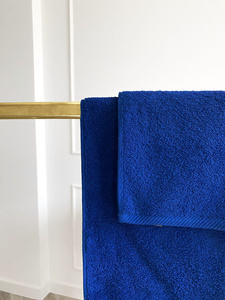 Towel 100 x 150 Cotton Bari 500g/m2 Blue