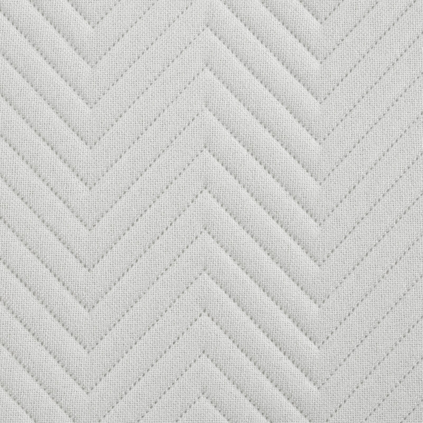 Bedspread 200 x 220 Quilted Linen3 White