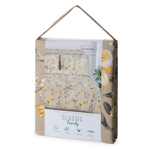 Bedding 220 x 200 3pcs Cotton Classic Emy