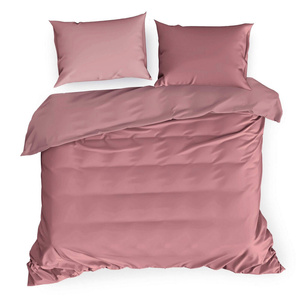 Bedding 220 x 200 3pc Satin Nova3 Pink