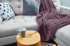 Blanket 200 x 220 Microfiber Stamped Larissa 05