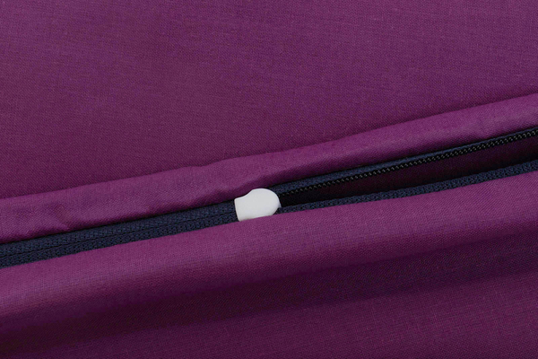 Cotton pillowcase 40 x 60 Uniform Ola Plum Purple