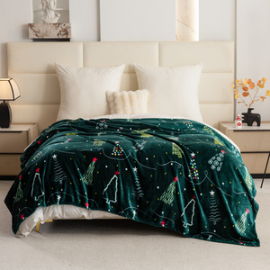 Koc 200 x 220 Mikrofibra Świąteczna Donato 09