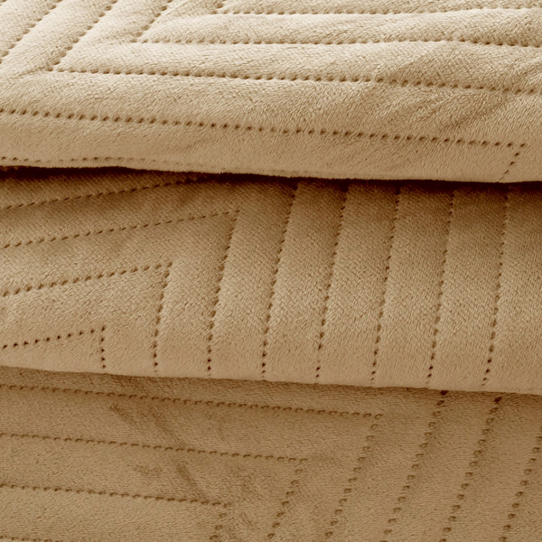 Cover 170 x 210 Herringbone Velvet Caden 06